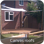 Canvas roofs/sails